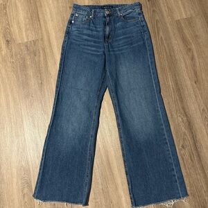 Aeropostale Medium Blue Wide Leg Jeans